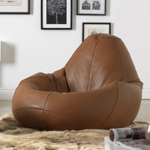 Load image into Gallery viewer, Comfy Leather Bean Bag