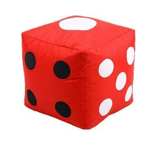 Load image into Gallery viewer, Red Dice Beanbag
