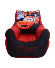 Load image into Gallery viewer, Cars Red Kids Beanbag