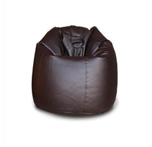 Load image into Gallery viewer, Comfy Leather Puffy Beanbag