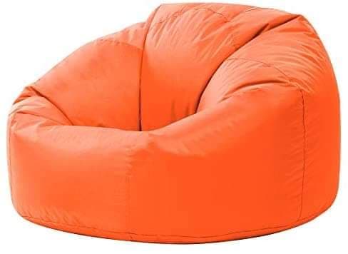 Orange Giant Lazy Beanbag