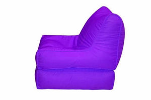 Purple Sofa Cum Bed Beanbag
