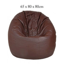 Load image into Gallery viewer, Comfy Leather Puffy Beanbag
