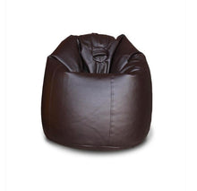 Load image into Gallery viewer, Comfy Leather Puffy Beanbag
